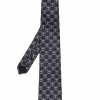 Hombre Moschino Corbata Con Monograma Estampado -Masculina Moda Tienda 17753558 37218227 1000
