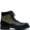Hombre Maharishi Botas A Paneles Con Cordones -Masculina Moda Tienda 17840059 38685455 1000