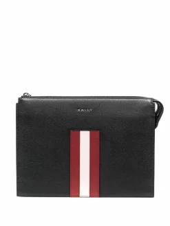 Hombre Bally Bolso De Mano Con Raya