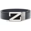 Hombre Zegna Cinturón Con Hebilla Del Logo -Masculina Moda Tienda 17917772 40430890 1000