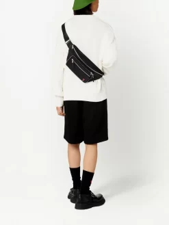 Hombre AMI Paris Riñonera Con Placa Del Logo 8 Hombre AMI Paris Riñonera Con Placa Del Logo -Masculina Moda Tienda 17960707 43892521 1000