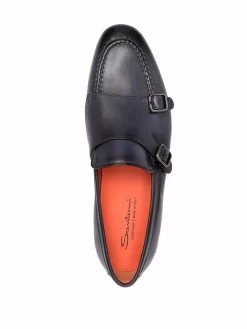 Hombre Santoni Zapatos Monk Con Cierre De Hebilla -Masculina Moda Tienda 17963328 38147305 1000