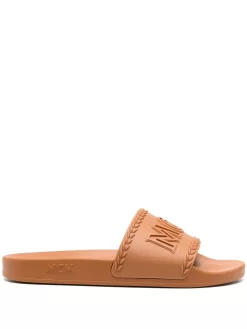 Hombre MCM Sandalias Con Logo En Relieve