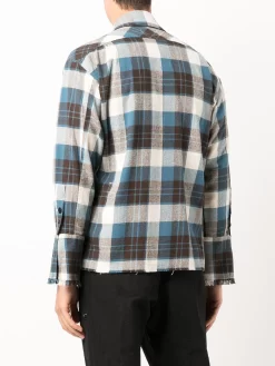 Hombre Greg Lauren Camisa A Cuadros -Masculina Moda Tienda 18045214 38571411 1000
