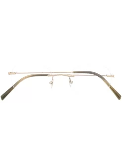 Hombre Giorgio Armani Gafas Con Montura Redonda