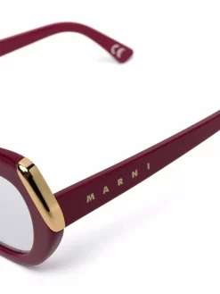 Hombre Marni Eyewear Gafas Cuadradas Con Logo -Masculina Moda Tienda 18120168 38702309 1000