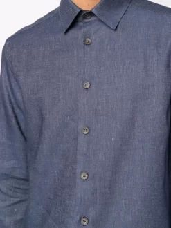 Hombre Corneliani Camisa Con Cordones En El Dobladillo -Masculina Moda Tienda 18171934 38840075 1000