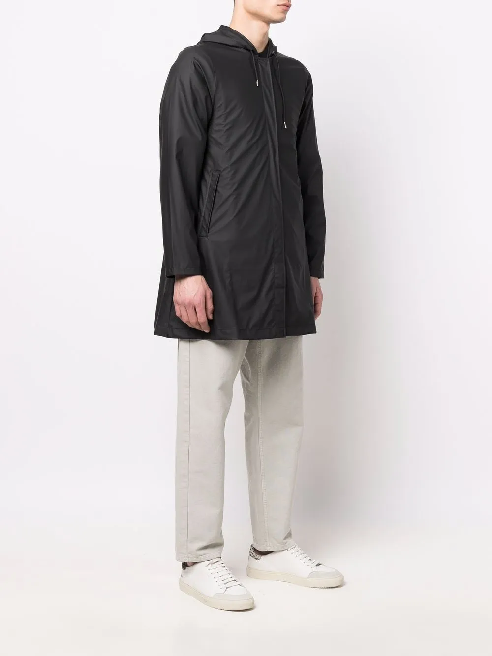 Hombre Rains Abrigo Con Capucha Y Cordones 6 Hombre Rains Abrigo Con Capucha Y Cordones - Imagen 4