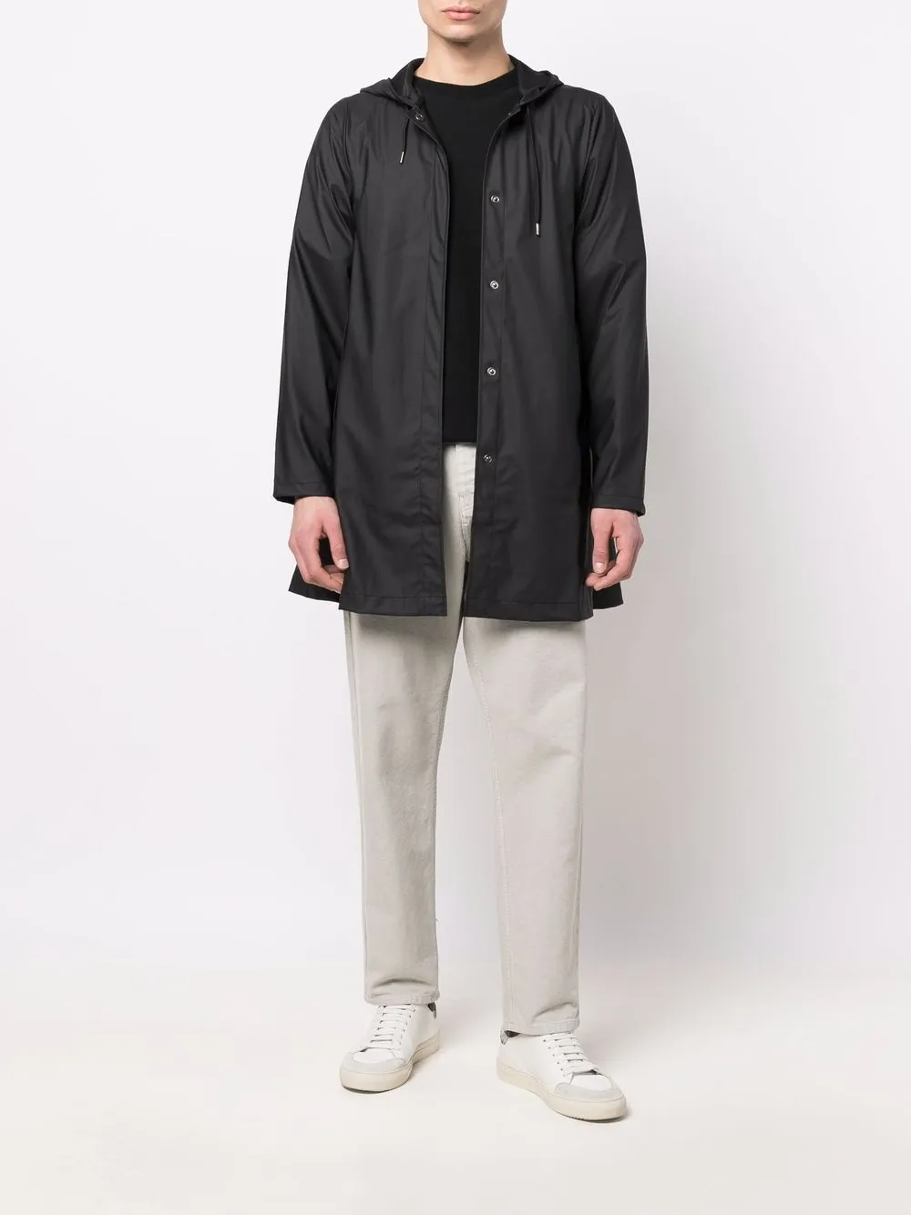 Hombre Rains Abrigo Con Capucha Y Cordones 4 Hombre Rains Abrigo Con Capucha Y Cordones - Imagen 2