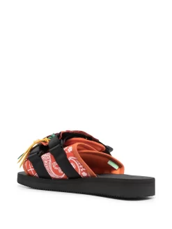 Hombre Alanui Sandalias Con Paneles Con Motivo De Bandana -Masculina Moda Tienda 18315007 39158185 1000