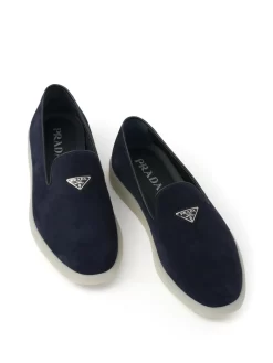 Hombre Prada Mocasines Con Parche Triangular 10 Hombre Prada Mocasines Con Parche Triangular -Masculina Moda Tienda 18321646 39532515 1000