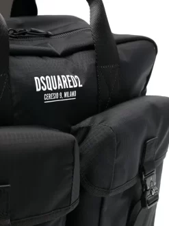 Hombre Dsquared2 Maletín Para Portátil Con Parche Doble -Masculina Moda Tienda 18324390 39428576 1000