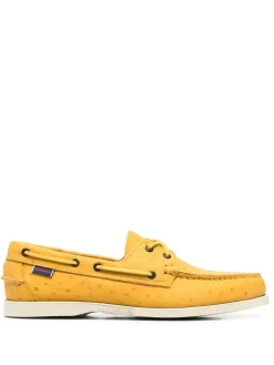Hombre Sebago Zapatos Náuticos Con Logo En Relieve