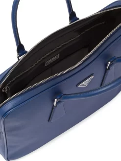 Hombre Prada Maletín Saffiano Con Logo Triangular 10 Hombre Prada Maletín Saffiano Con Logo Triangular -Masculina Moda Tienda 18380230 39522008 1000