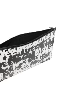Hombre Alexander McQueen Bolso De Mano Graffiti Estampado -Masculina Moda Tienda 18407542 39763947 1000
