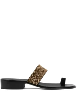 Hombre Giuseppe Zanotti Sandalias Emerick Con Apliques