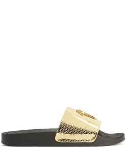 Hombre Giuseppe Zanotti Sandalias Brett Con Motivo Geométrico