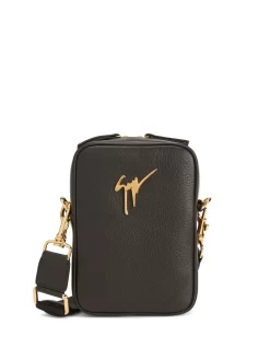 Hombre Giuseppe Zanotti Bolso Messenger Thoby Con Logo