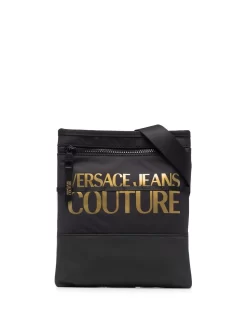 Hombre Versace Jeans Couture Bandolera Con Logo Estampado