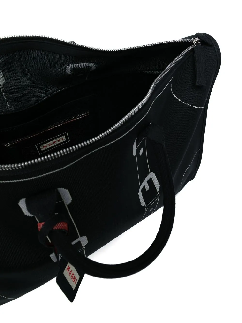 Hombre Marni Bolso De Viaje Con Parche Y Logo 7 Hombre Marni Bolso De Viaje Con Parche Y Logo - Imagen 5