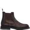 Hombre Santoni Botines Con Cordones