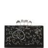 Hombre Alexander McQueen Bolso De Mano Skull Four-Ring Pequeño -Masculina Moda Tienda 18540970 43468738 1000