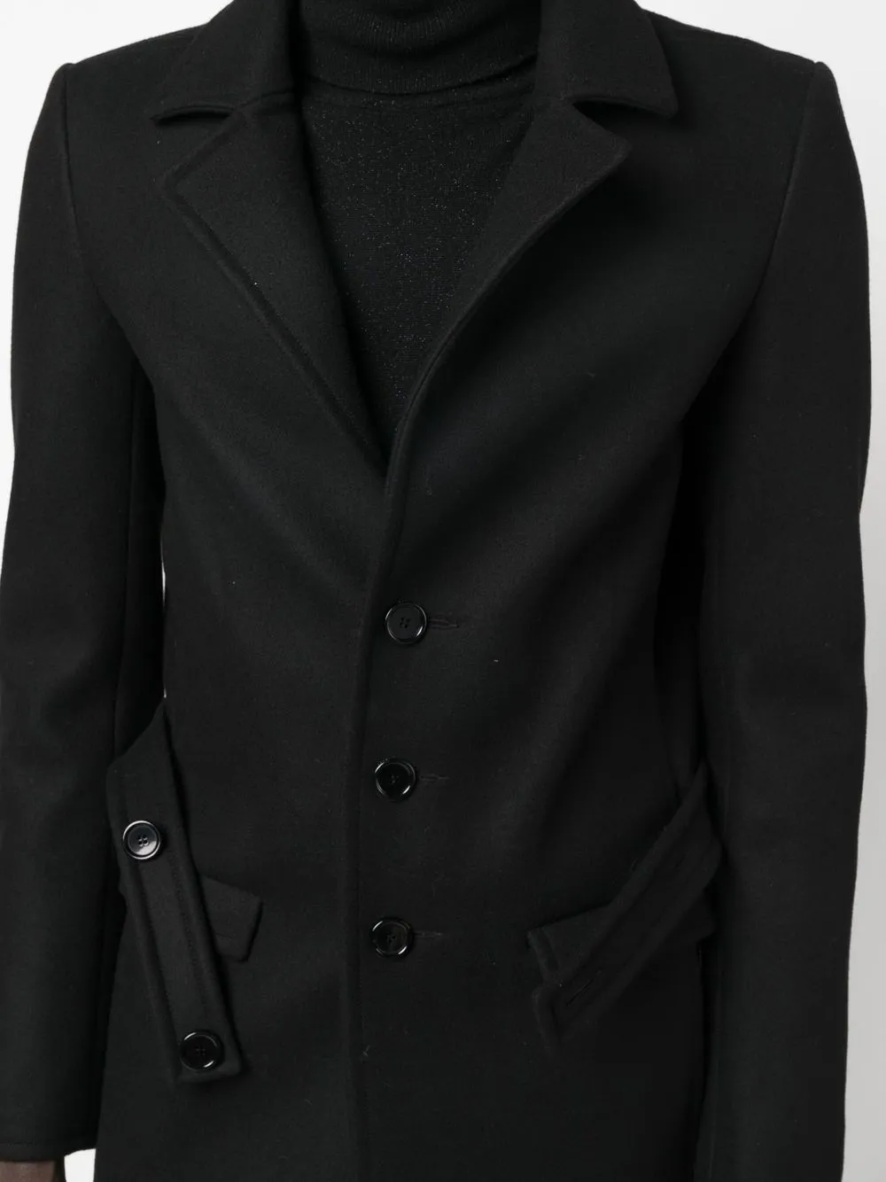 COURREGES Hombre Courrèges Abrigo Con Botones Y Cinturón 7 COURREGES Hombre Courrèges Abrigo Con Botones Y Cinturón - Imagen 5