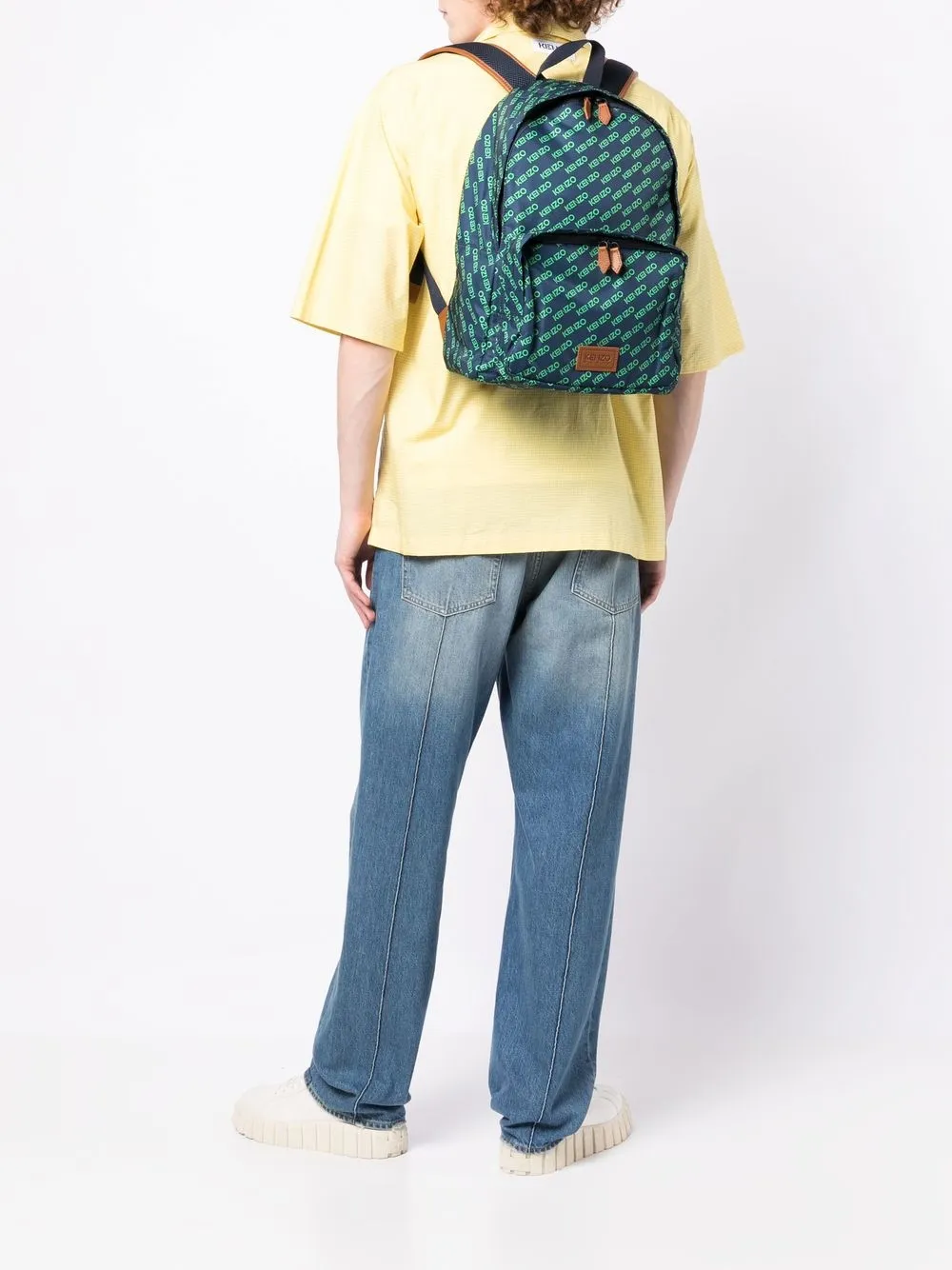 Hombre Kenzo Mochila Con Logo Estampado 4 Hombre Kenzo Mochila Con Logo Estampado - Imagen 2