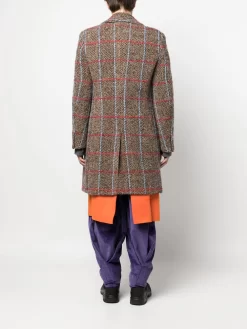 Hombre Comme Des Garçons Homme Plus Sobretodo Con Motivo Pied De Poule -Masculina Moda Tienda 18692836 42120613 1000