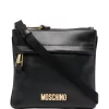 Hombre Moschino Bolso Messenger Con Placa Del Logo -Masculina Moda Tienda 18698191 40470585 1000
