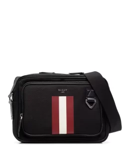 Hombre Bally Bolso Messenger A Rayas