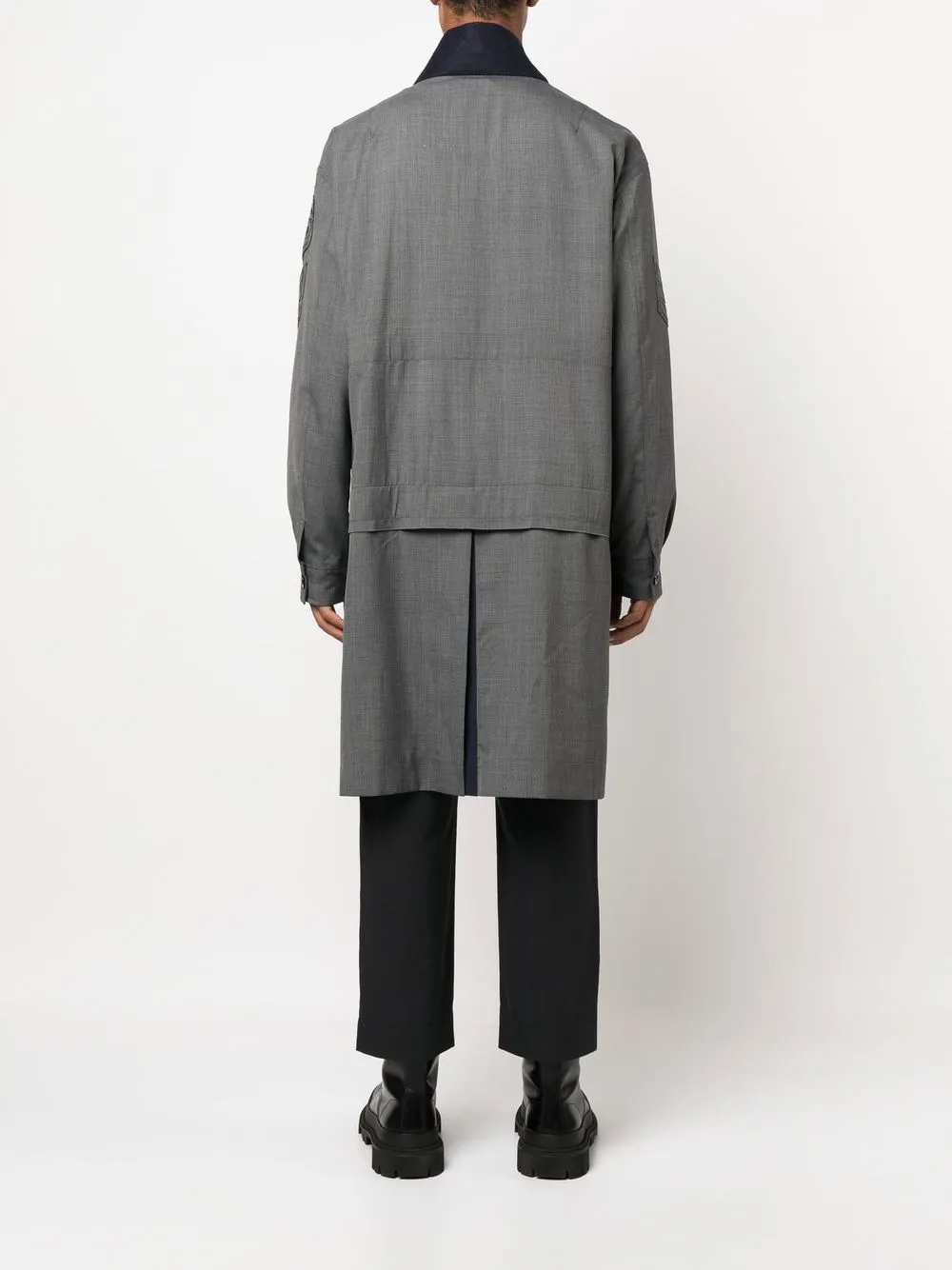 Hombre Sacai Abrigo Con Botones 6 Hombre Sacai Abrigo Con Botones - Imagen 4