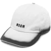 Hombre MSGM Gorra Con Logo Bordado -Masculina Moda Tienda 18815186 43946862 1000