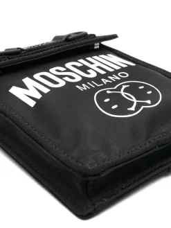 Hombre Moschino Bolso De Mano Estilo Bandolera Con Logo -Masculina Moda Tienda 18830597 41010485 1000