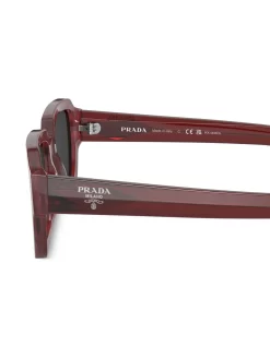 Hombre Prada Eyewear Gafas De Sol Con Montura Cuadrada Y Logo -Masculina Moda Tienda 18837580 42292805 1000