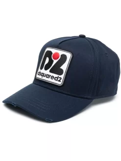 Hombre Dsquared2 Gorra Con Parche Del Logo