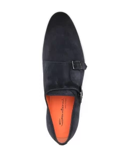 Hombre Santoni Zapatos Monk Con Hebilla -Masculina Moda Tienda 18872780 41776077 1000
