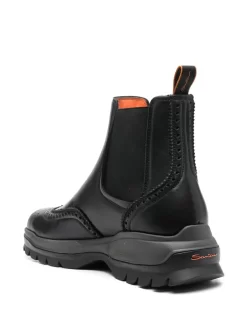 Hombre Santoni Botas Chelsea De Vestir -Masculina Moda Tienda 18872812 42388114 1000