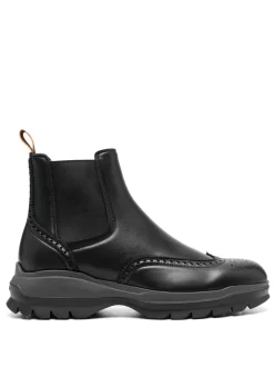 Hombre Santoni Botas Chelsea De Vestir