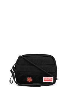 Hombre Kenzo Bolso Messenger Con Parche Del Logo