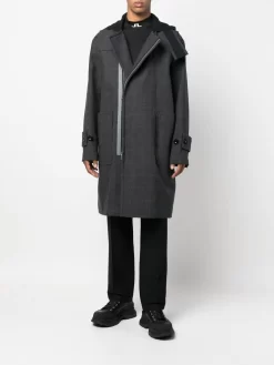 Hombre Sacai Abrigo Con Cremallera Descentrada 8 Hombre Sacai Abrigo Con Cremallera Descentrada -Masculina Moda Tienda 18931304 41339366 1000