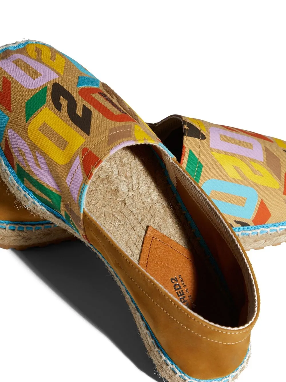 Hombre Dsquared2 Alpargatas Con Puntera Redonda Y Suela Plana 7 Hombre Dsquared2 Alpargatas Con Puntera Redonda Y Suela Plana - Imagen 5