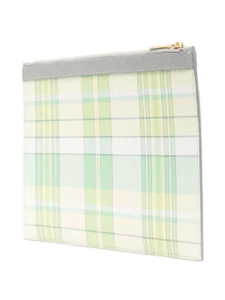 Hombre Thom Browne Bolso De Mano A Cuadros -Masculina Moda Tienda 18971098 44073201 1000