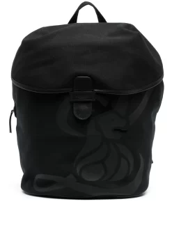 Hombre Leathersmith Of London Mochila Con Motivo Lion