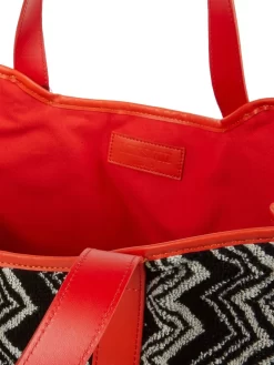 Hombre Missoni Home Bolso Shopper Keith Con Motivo En Zigzag -Masculina Moda Tienda 19013562 41470408 1000