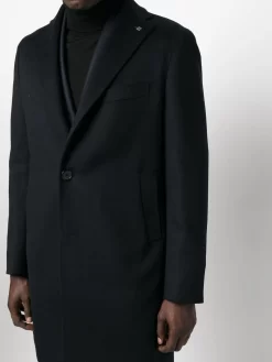 Hombre Tagliatore Abrigo De Vestir Con Botones -Masculina Moda Tienda 19036418 41557302 1000