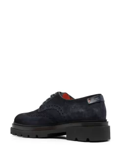 Hombre Santoni Zapatos Derby Con Detalles De Vestir -Masculina Moda Tienda 19076767 42055112 1000