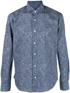 Hombre Orian Camiseta Con Estampado De Cachemira