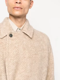 Hombre Hevo Abrigo Brindisi Con Cinturón -Masculina Moda Tienda 19098117 42096952 1000