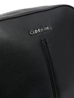 Hombre Calvin Klein Bolso Messenger Con Placa Del Logo -Masculina Moda Tienda 19152420 42585886 1000